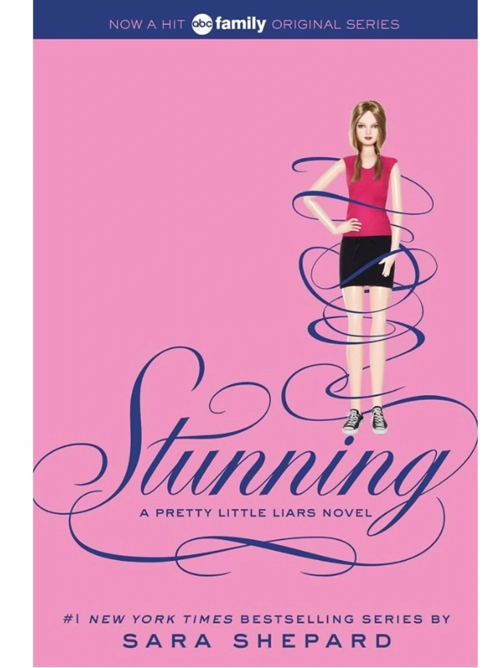 Stunning – Pink Cover Novel by Sara Shepard